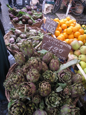 artichokes in Rome