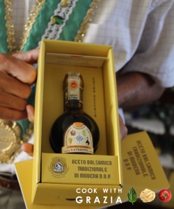 aceto balsamico tradizionale di modena