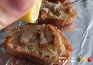 limone sui crostini