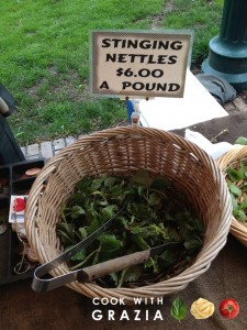 farmers market stoning nettles