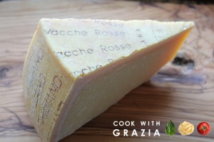 There is an even higher quality of Parmigiano-Reggiano: the “Vacche Rosse” or “Vacche Bianche,” made with milk coming from red or white cows. These cow breeds produce a higher quality, richer milk that transforms into a lusher, mellower cheese.