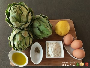 carciofi fritti ingredienti