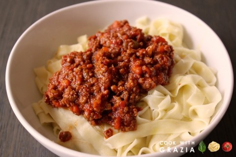 Tagliatelle al ragù