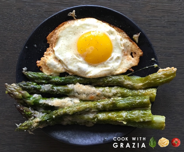 park eggs asparagus