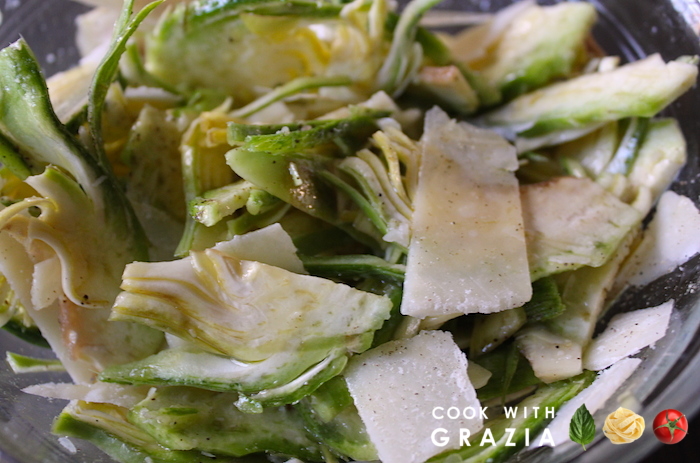 artichoke hearts salad