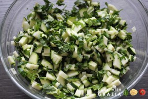 zucchini herbs mix