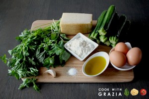 zucchine fritters ingredients